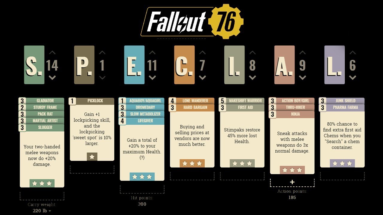 Easy, Fun and Unique Fallout 76 Builds